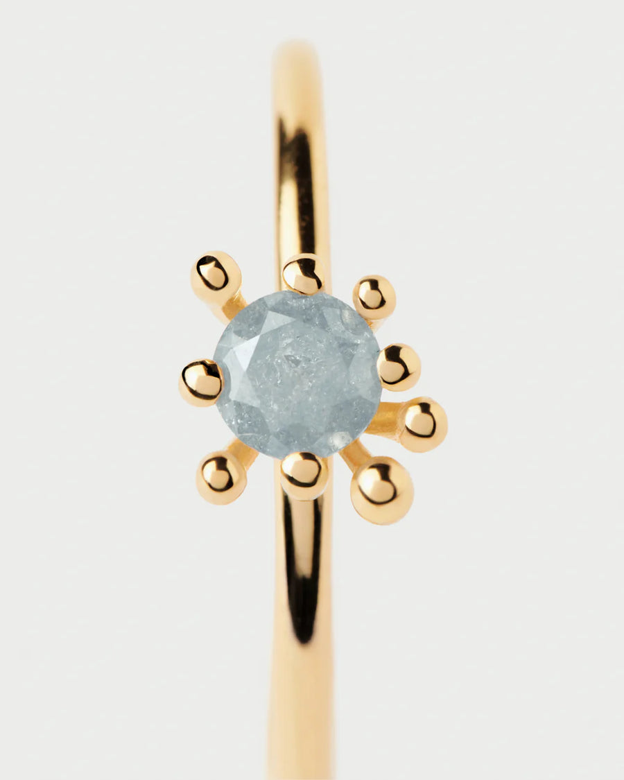 Anello Fleur grigio - PdPaola - AN01-C93