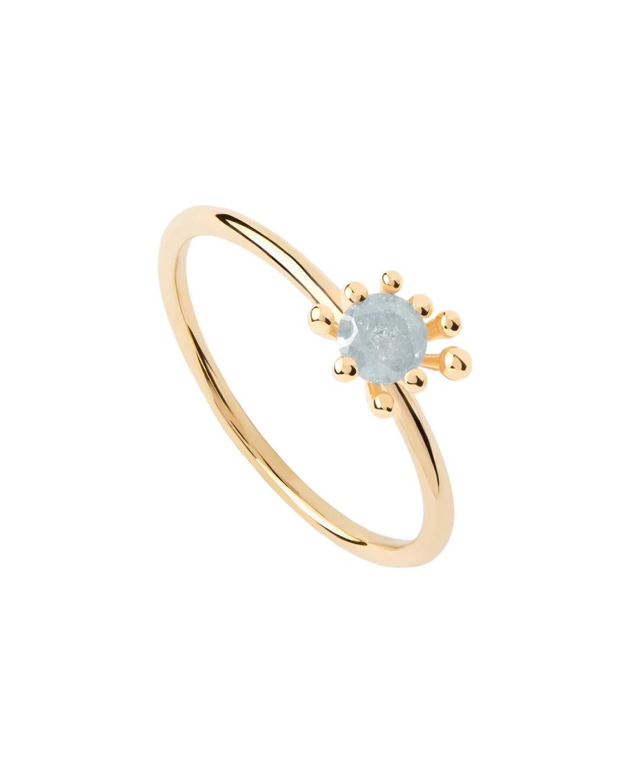 Anello Fleur grigio - PdPaola - AN01-C93